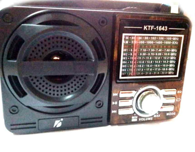 Радиоприемник Китай KTF-1643