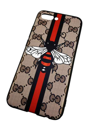 Чехол-Huawei-Honor-10-бампер-силикон-GUCCI