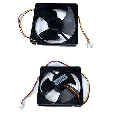 Вентилятор для холодильника LS-ZWF-33-110 DC 12V 2W 2300RPM D-15см, квадрат 12,5см, толщ 3,7см Вентилятор для холодильника LS-ZWF-33-110 DC 12V 2W 2300RPM D-15см, квадрат 12,5см, толщ 3,7см