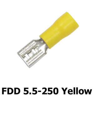 Наконечник,-клемма-ножевая-(м)-FDD5.5-250,-изолированная,-желтая
