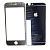 Защитное стекло iPhone 6 цветное (комплект)