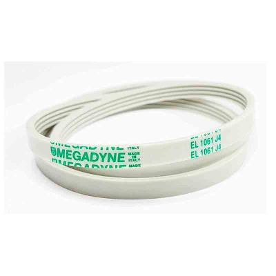 Ремень 1061 J4 (1061J4 ) WN253 белый Megadyne ( Italy ) для стиральной машины Ремень 1061 J4 (1061J4 ) WN253 белый Megadyne ( Italy ) для стиральной машины