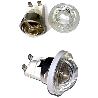 Лампочка подсветки духовки с патроном 25W 230V E-14 41H L-67мм