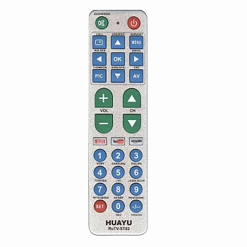 Пульт универсальный для ТВ RuTV-ST02 (Huayu)