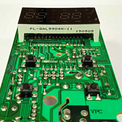 Плата управления микроволновой (СВЧ) печи Supra MBL015-SC17 Фото 3