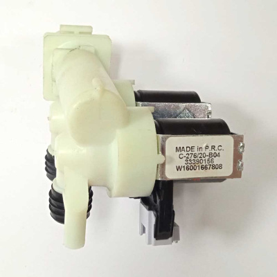 Электроклапан двойной 90° выпуск 10мм фишки W16001667808 (Indesit) Фото 2