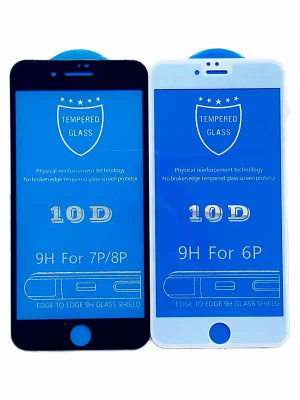 Защитное-стекло-Apple-Iphone-6-pluse-10D-с-рамкой-белый