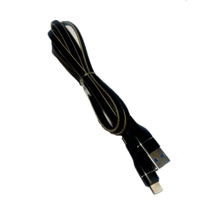 Data кабель USB-Apple iPhone 1.2m тканевая оплетка