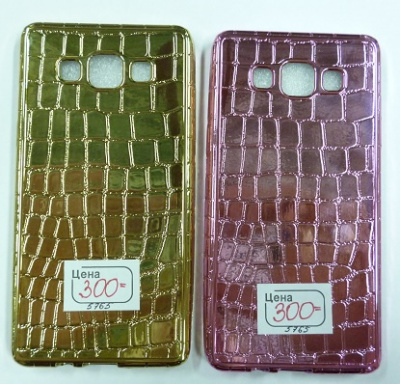 Чехол Samsung Galaxy A5 бампер силиконовый цветной кожанный